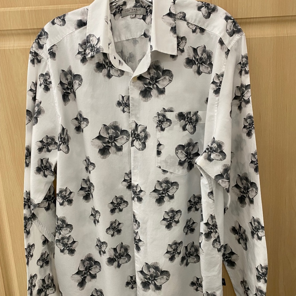 Men's Ted Baker Shirt 100% Cotton